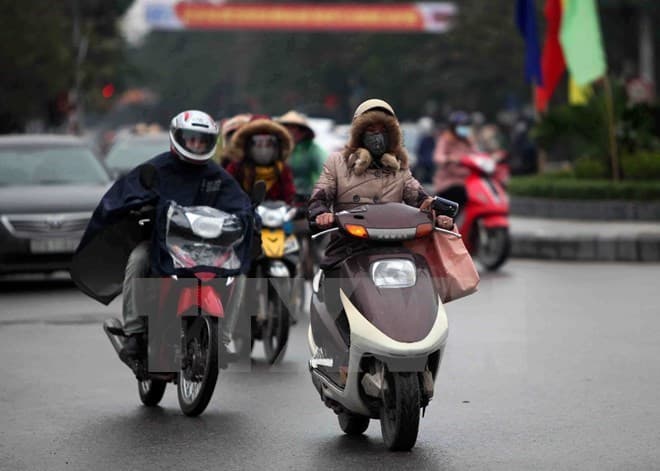 Không khí lạnh tăng cường các tỉnh Bắc Bộ