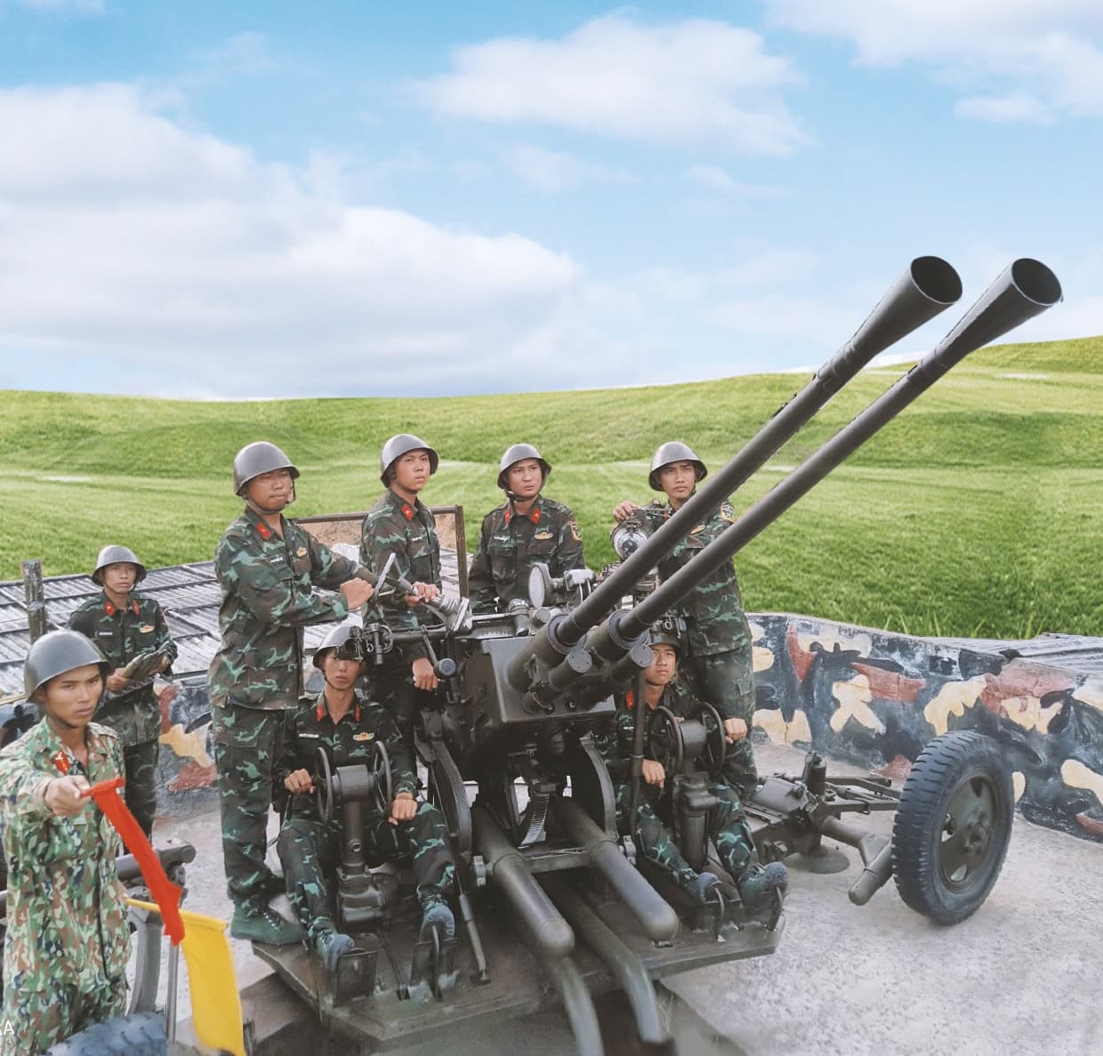 Xây dựng khẩu đội huấn luyện giỏi
