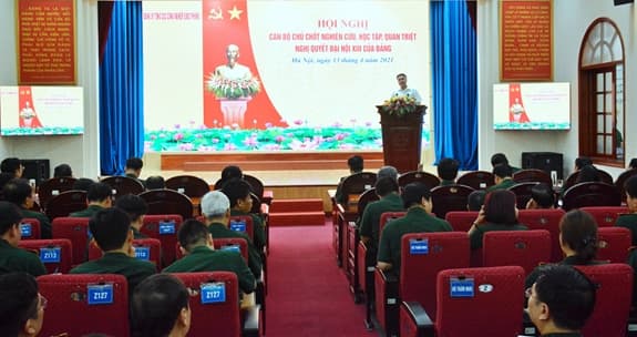 Tổng cục Công nghiệp Quốc phòng quán triệt Nghị quyết Đại hội XIII của Đảng