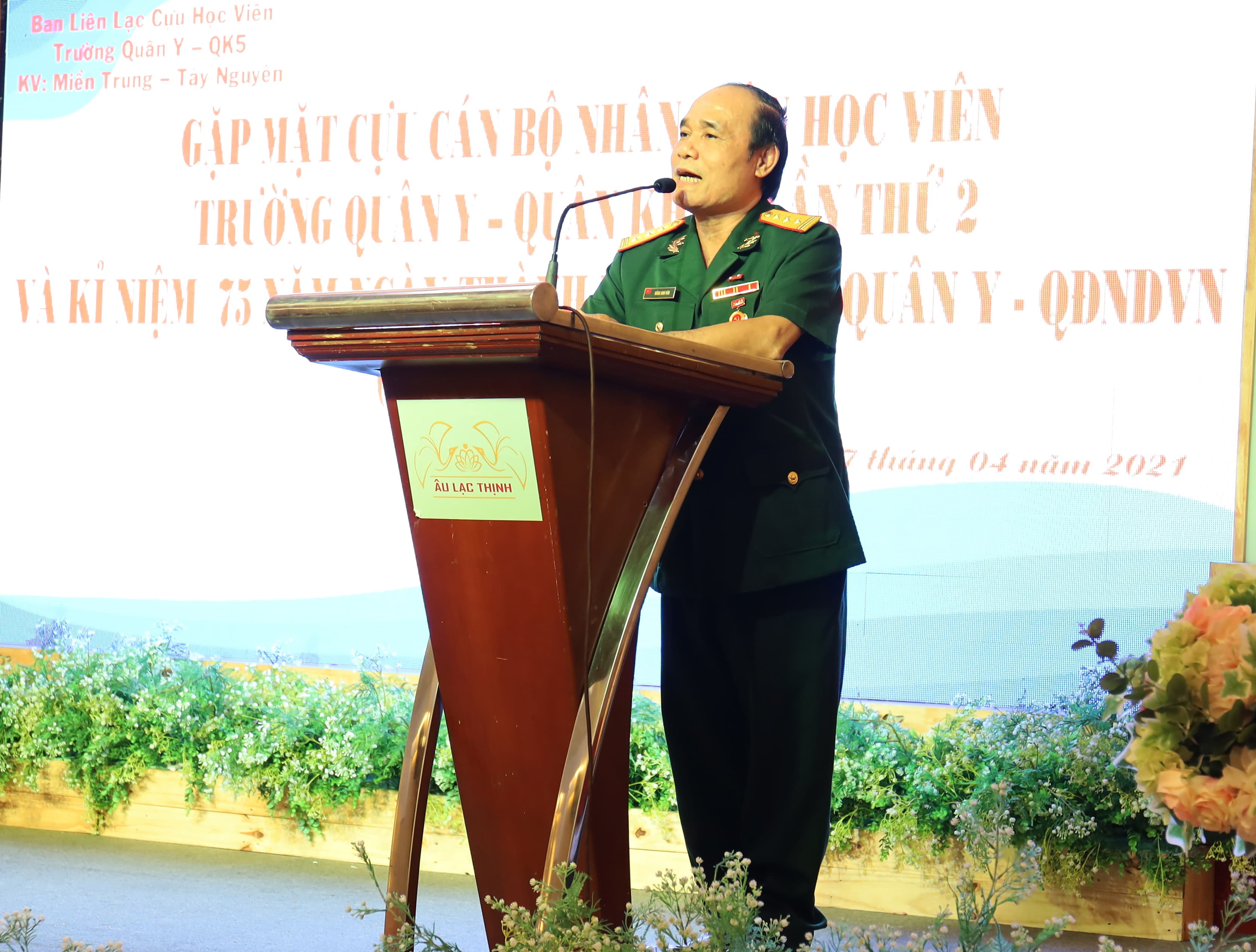 Gặp mặt kỷ niệm 75 năm Ngày thành lập ngành Quân y