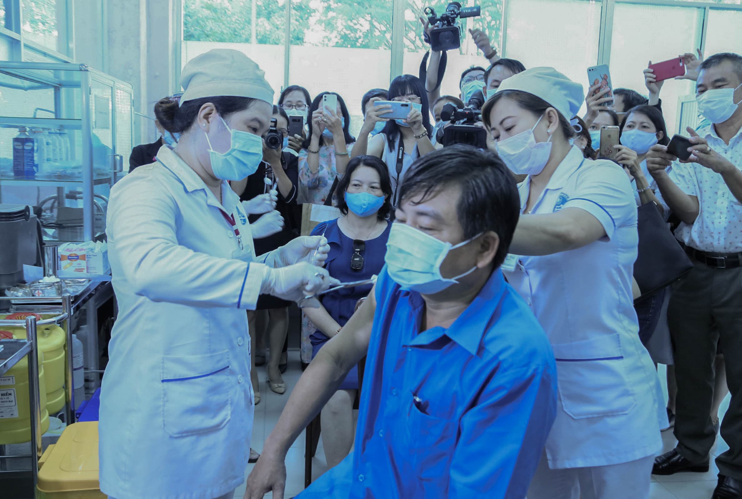 Thành phố Cần Thơ triển khai tiêm vaccine phòng Covid-19