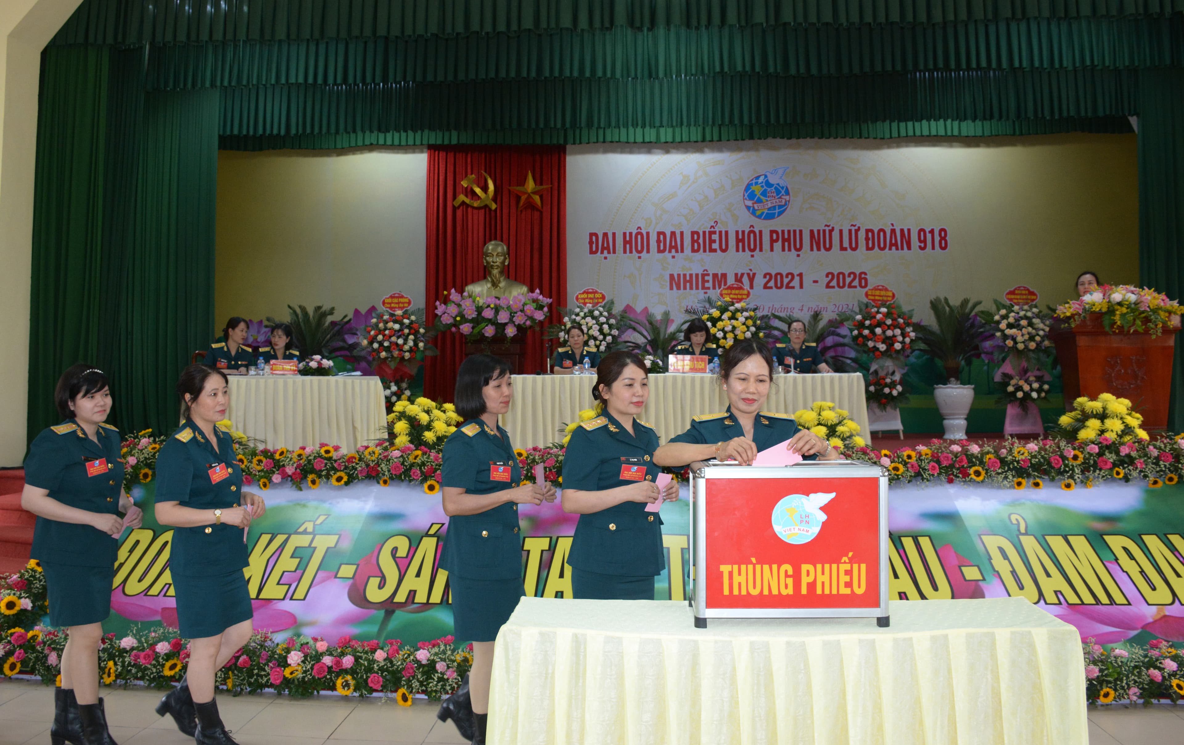 Đại hội đại biểu Hội phụ nữ Lữ đoàn 918