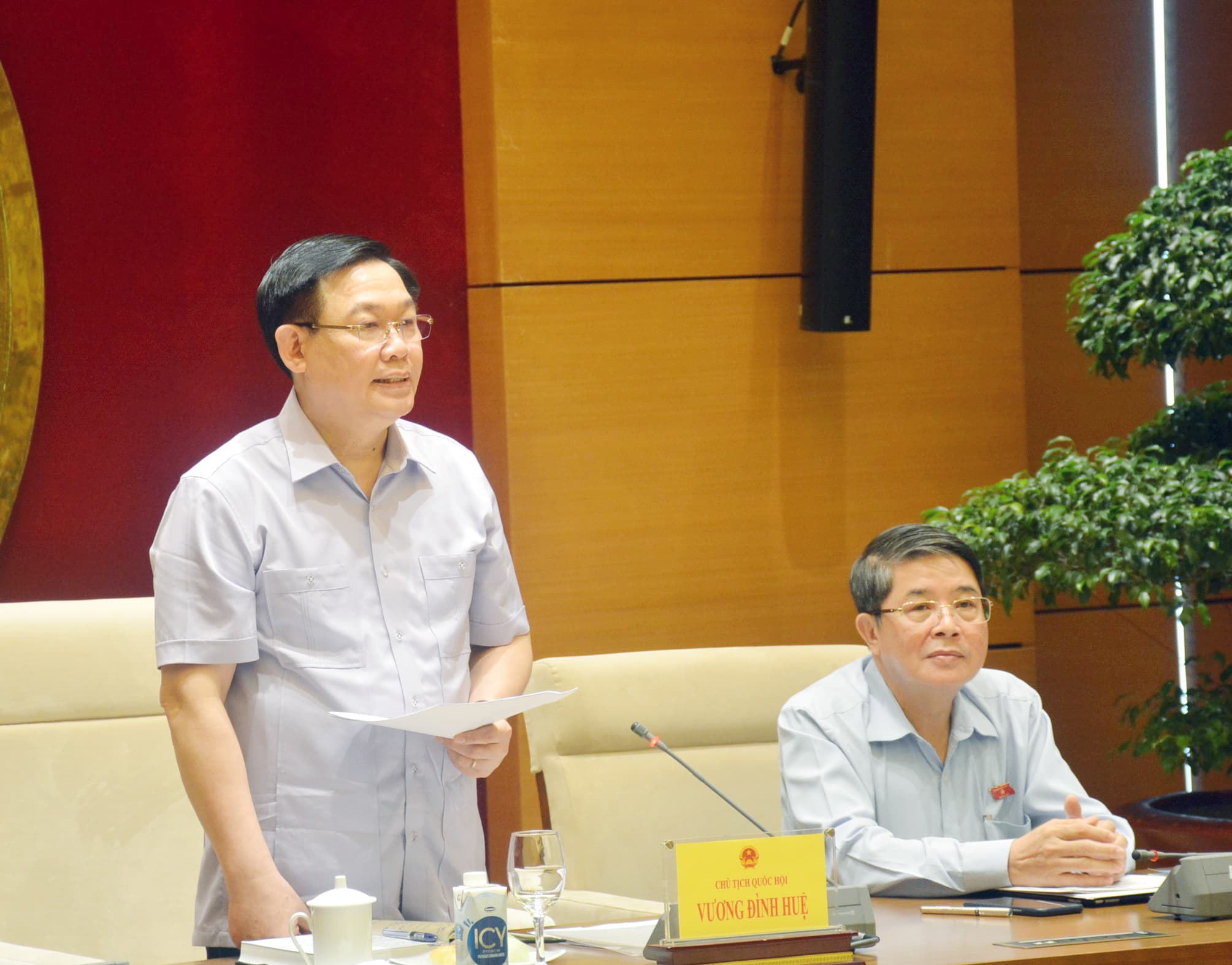 Chủ tịch Quốc hội Vương Đình Huệ: Chương trình xây dựng luật phải có tầm nhìn xa