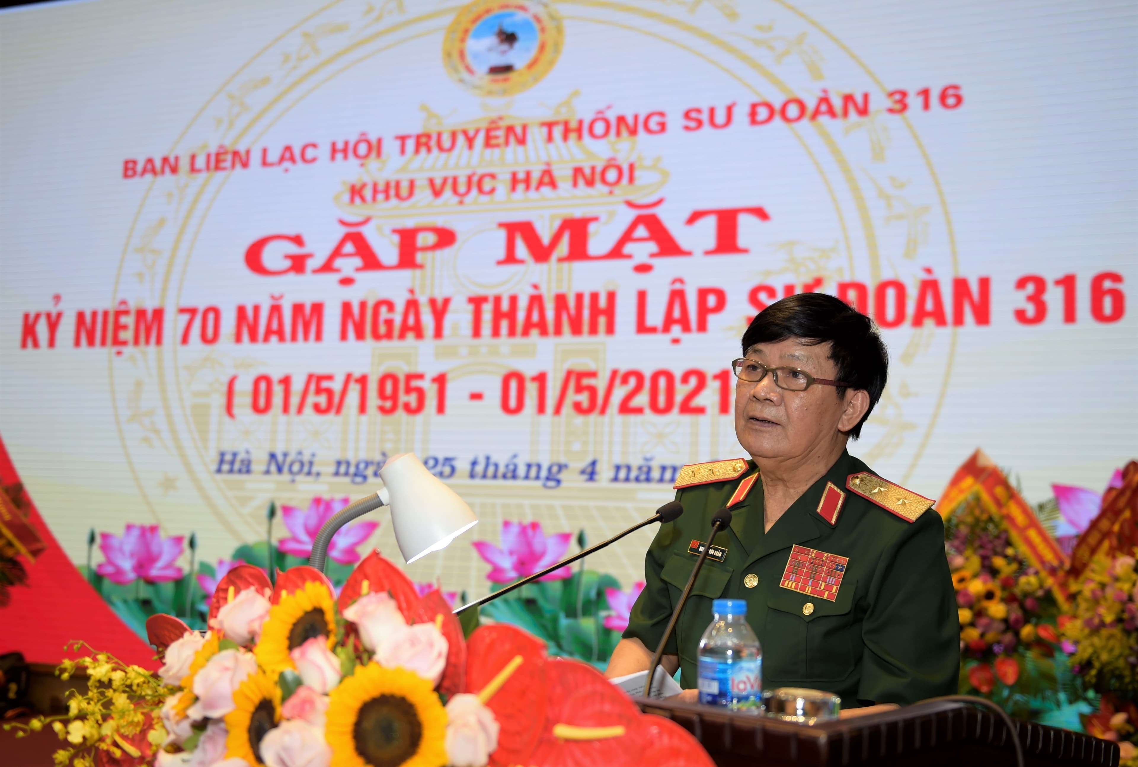 Sư đoàn 316 gặp mặt kỷ niệm 70 năm Ngày thành lập