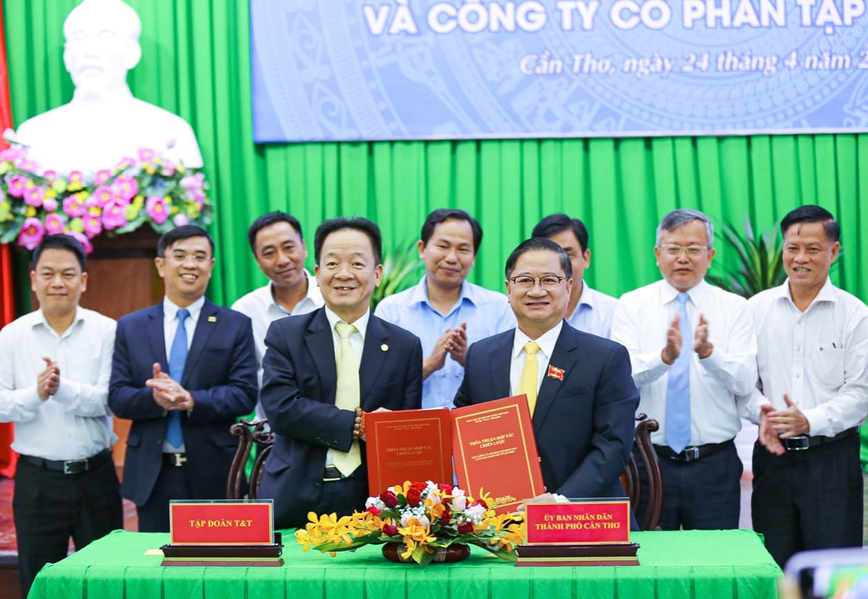 T&T Group hợp tác chiến lược với thành phố Cần Thơ