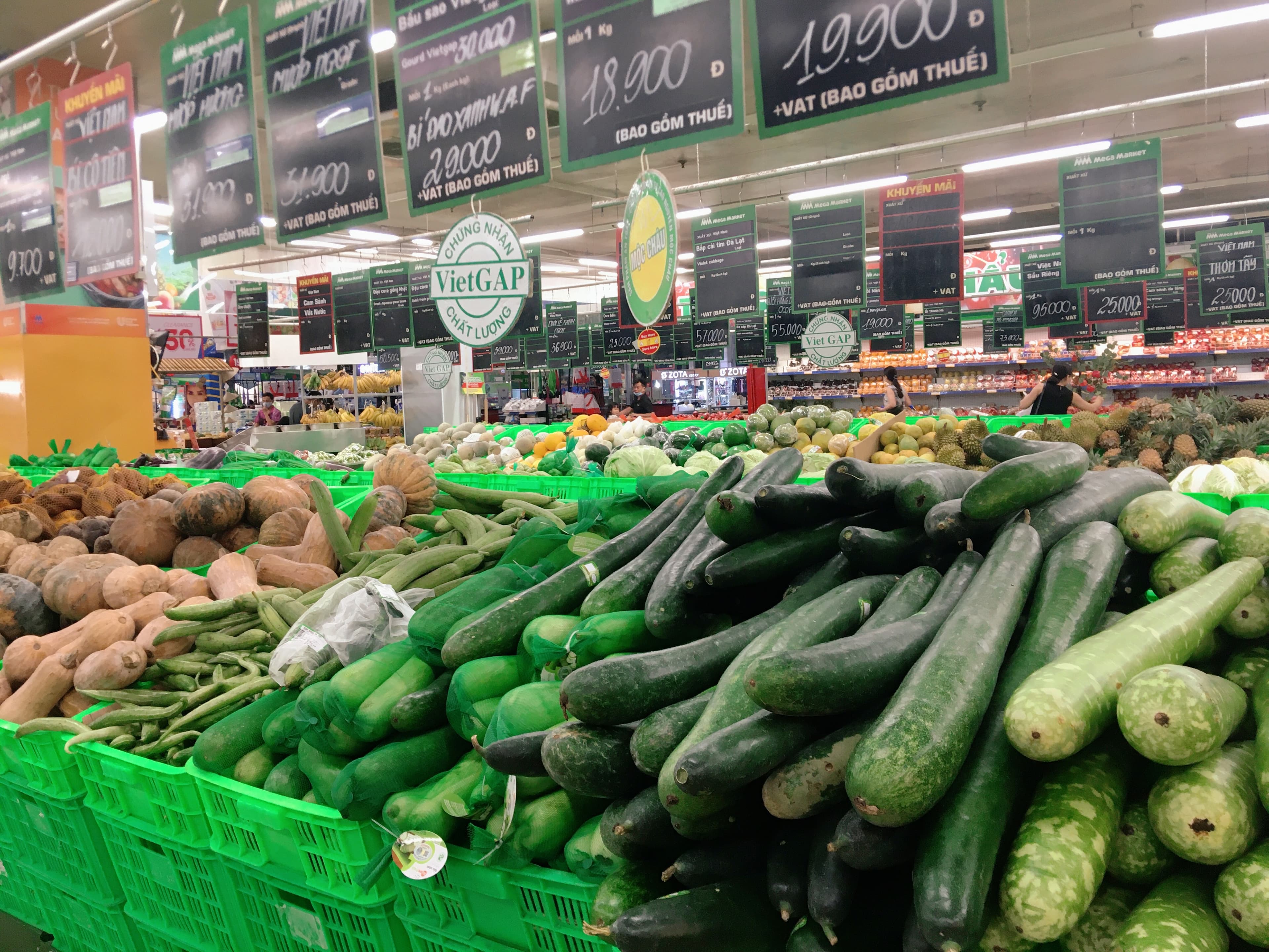CPI tháng 4 của cả nước giảm 0,04%