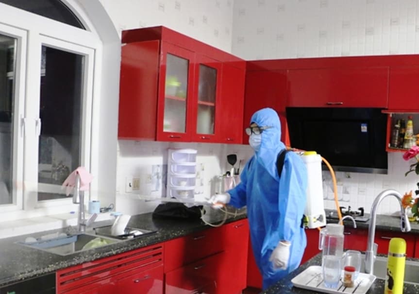 424 trường hợp F1, F2, liên quan đến 2 ca nhiễm Covid-19 đều âm tính lần 1 với virus SARS-CoV-2