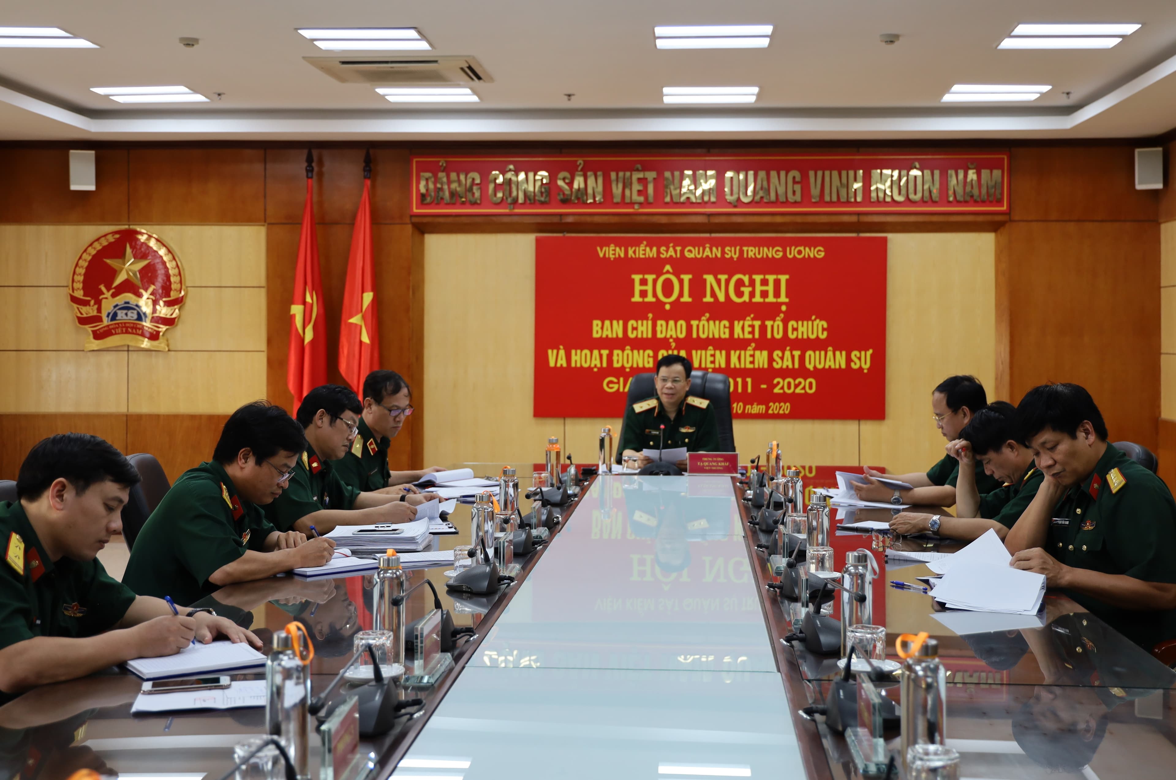 Xây dựng Viện Kiểm sát quân sự ngày càng vững mạnh, đáp ứng yêu cầu nhiệm vụ trong tình hình mới