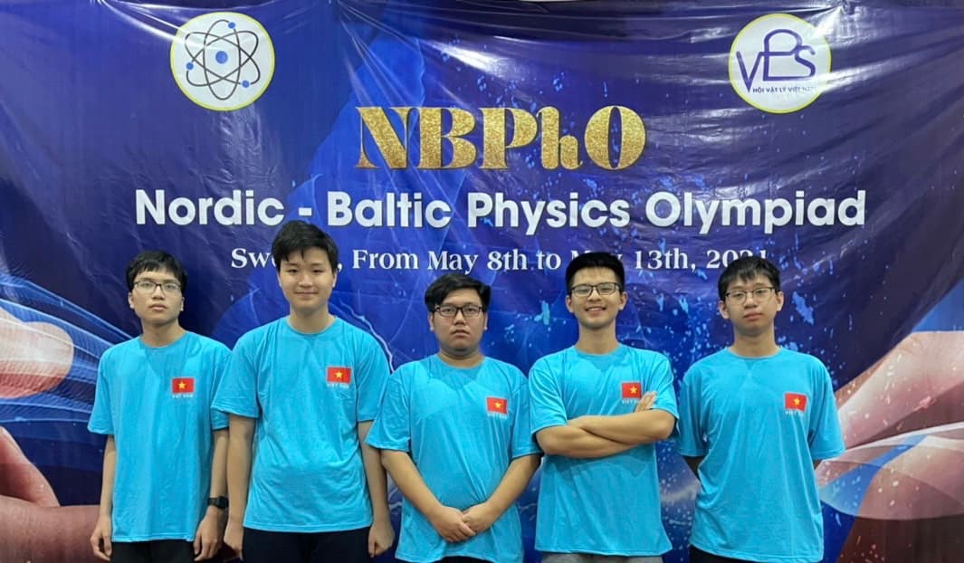 Học sinh Việt Nam đoạt huy chương Olympic Vật lý Bắc Âu-Baltic