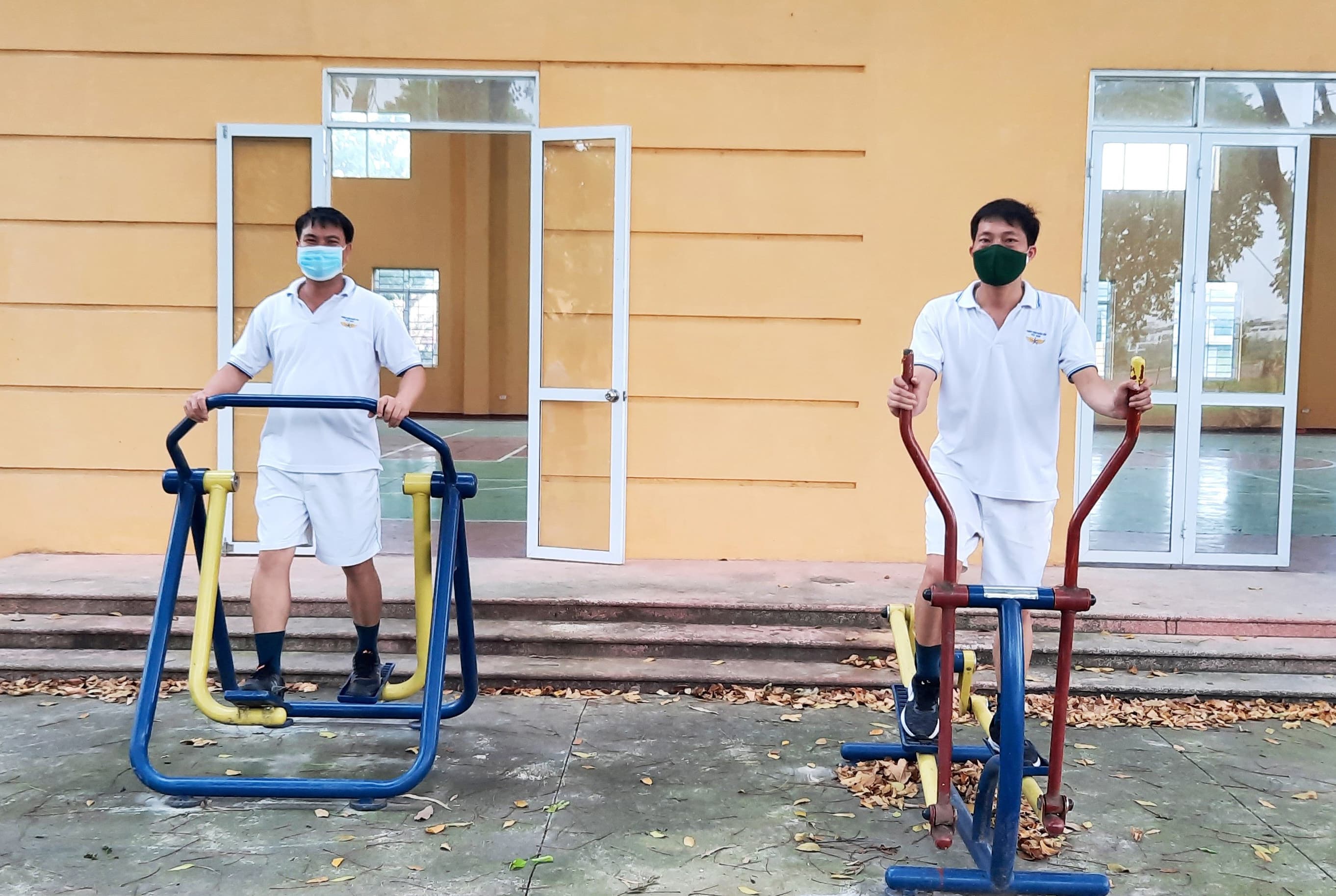Bộ đội duy trì rèn luyện để tăng cường sức đề kháng