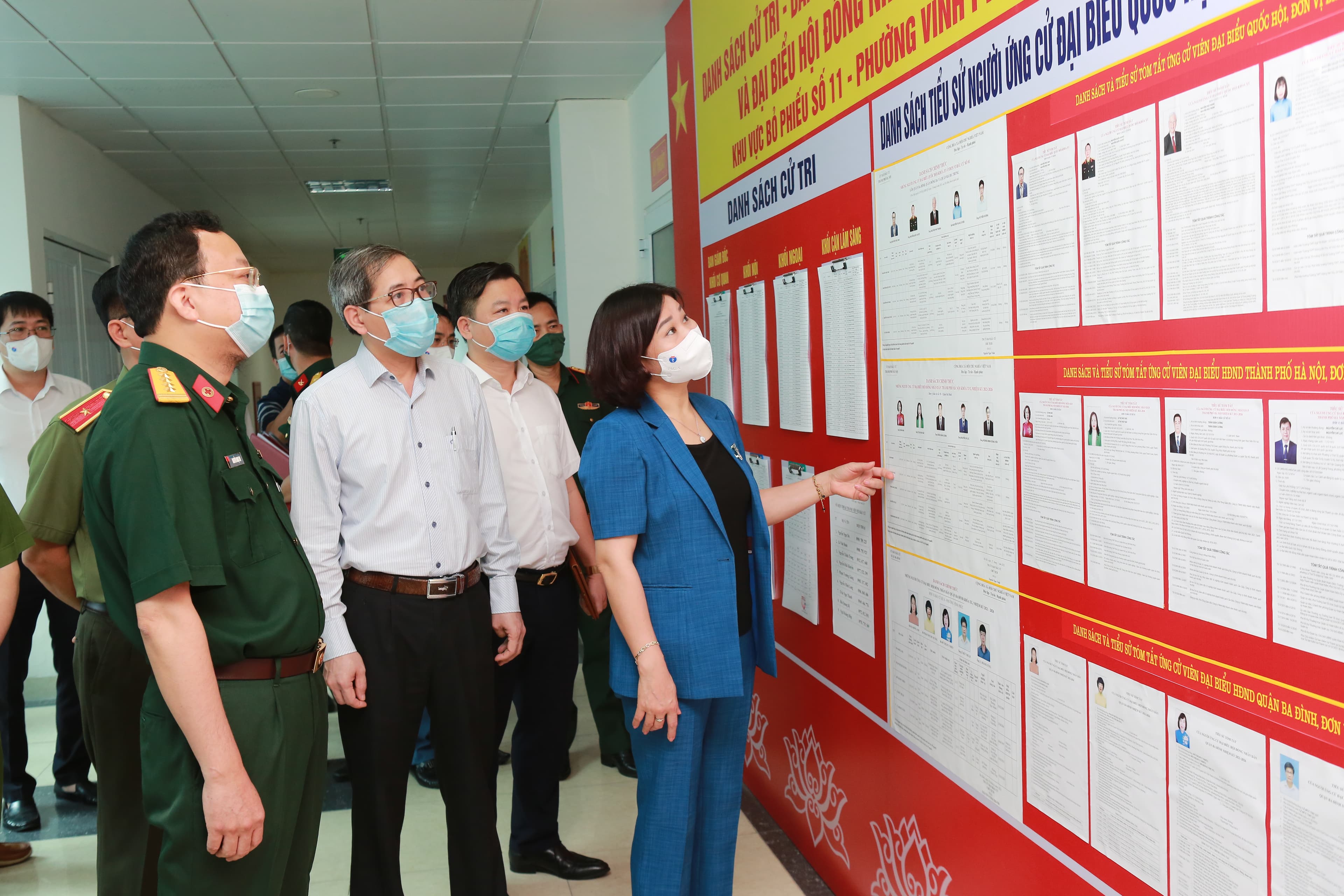Phấn đấu là đơn vị tiêu biểu trong công tác bầu cử