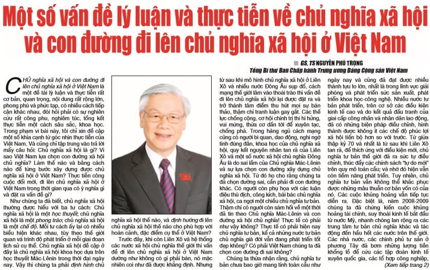 Bản tin 35 Online: Vững tin vào con đường đi lên chủ nghĩa xã hội ở Việt Nam