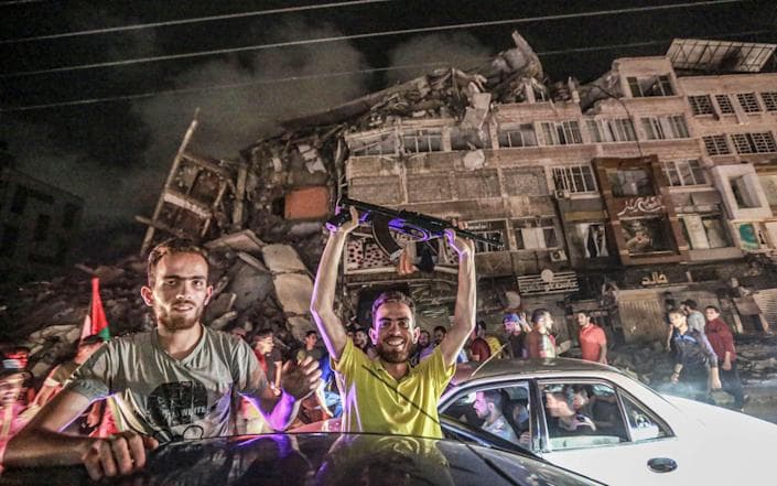 Israel và Hamas ngừng bắn ở dải Gaza