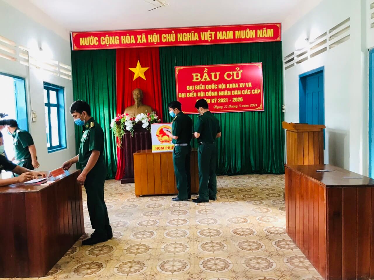 Kon Tum: Hơn 6.220 cử tri vùng biên giới tham gia bầu cử sớm