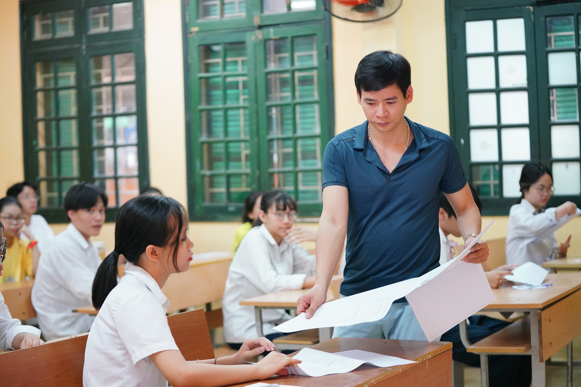 Điểm trúng tuyển lớp 10 công lập không phụ thuộc vào tỷ lệ “chọi”