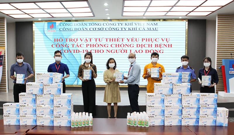 Công đoàn PV GAS triển khai các chương trình phòng dịch Covid-19