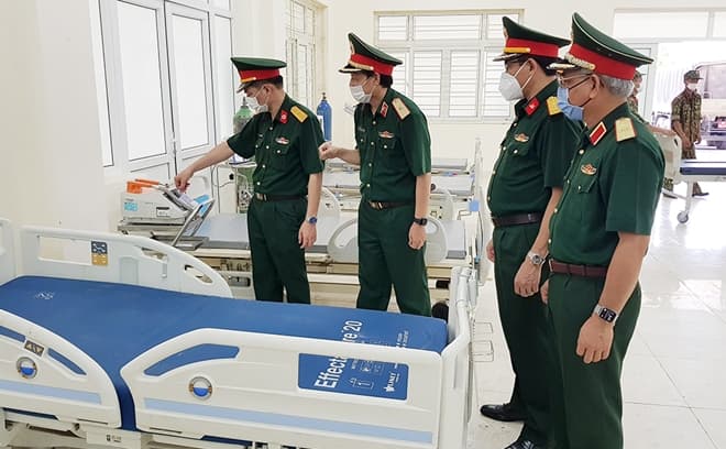 Bộ Quốc phòng điện chỉ đạo các đơn vị toàn quân thực hiện nghiêm các quy định về phòng, chống dịch Covid-19