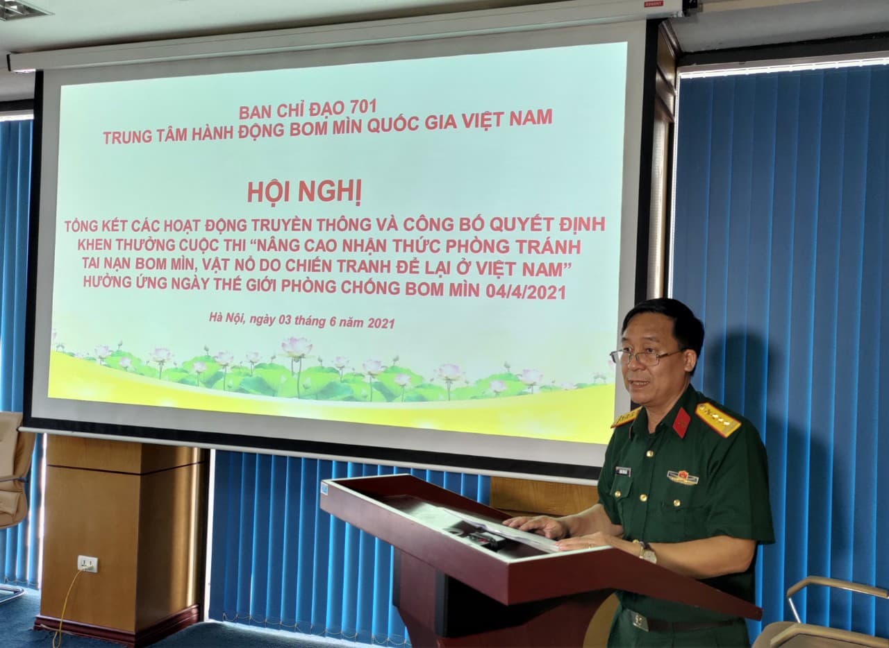 Tổng kết cuộc thi trực tuyến “Nâng cao nhận thức phòng tránh tai nạn bom, mìn do chiến tranh để lại tại Việt Nam“