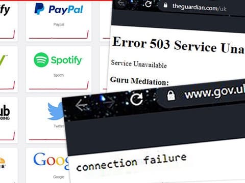 Website của Nhà Trắng, chính phủ Anh và nhiều trang tin nổi tiếng đồng loạt "sập"