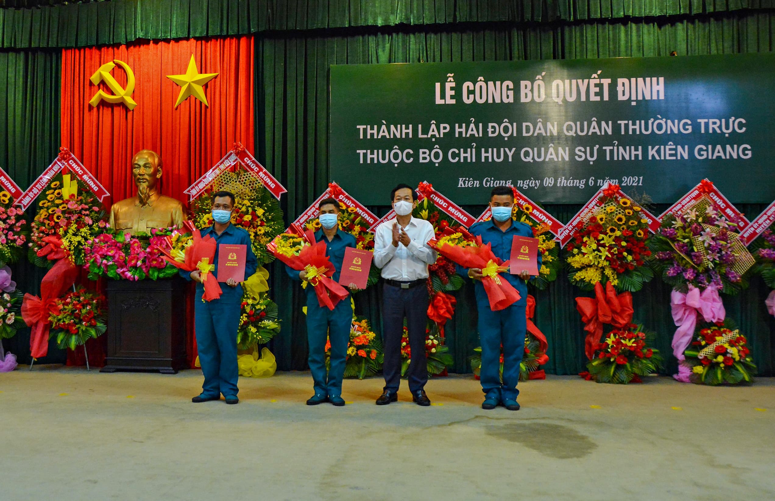 Tỉnh Kiên Giang thành lập Hải đội dân quân thường trực