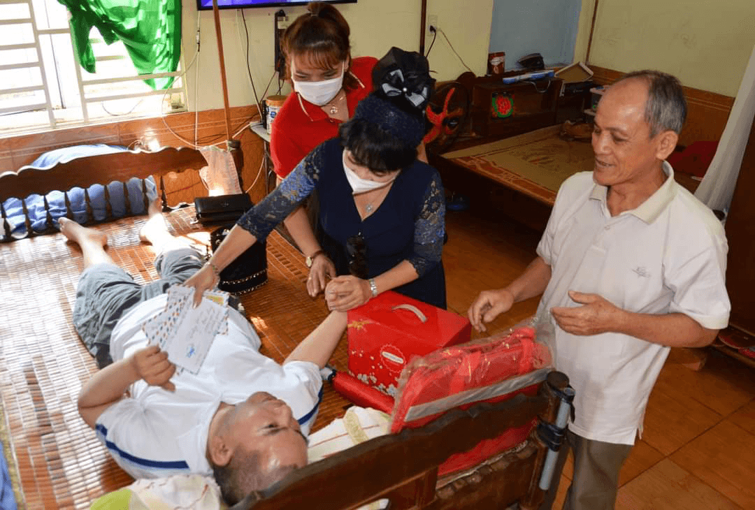 Ấm lòng gia đình cựu chiến binh Triệu Văn Quý