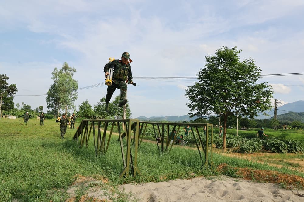 Đội tuyển Địa hình quân sự sẵn sàng đua tài tại Army Games 2021