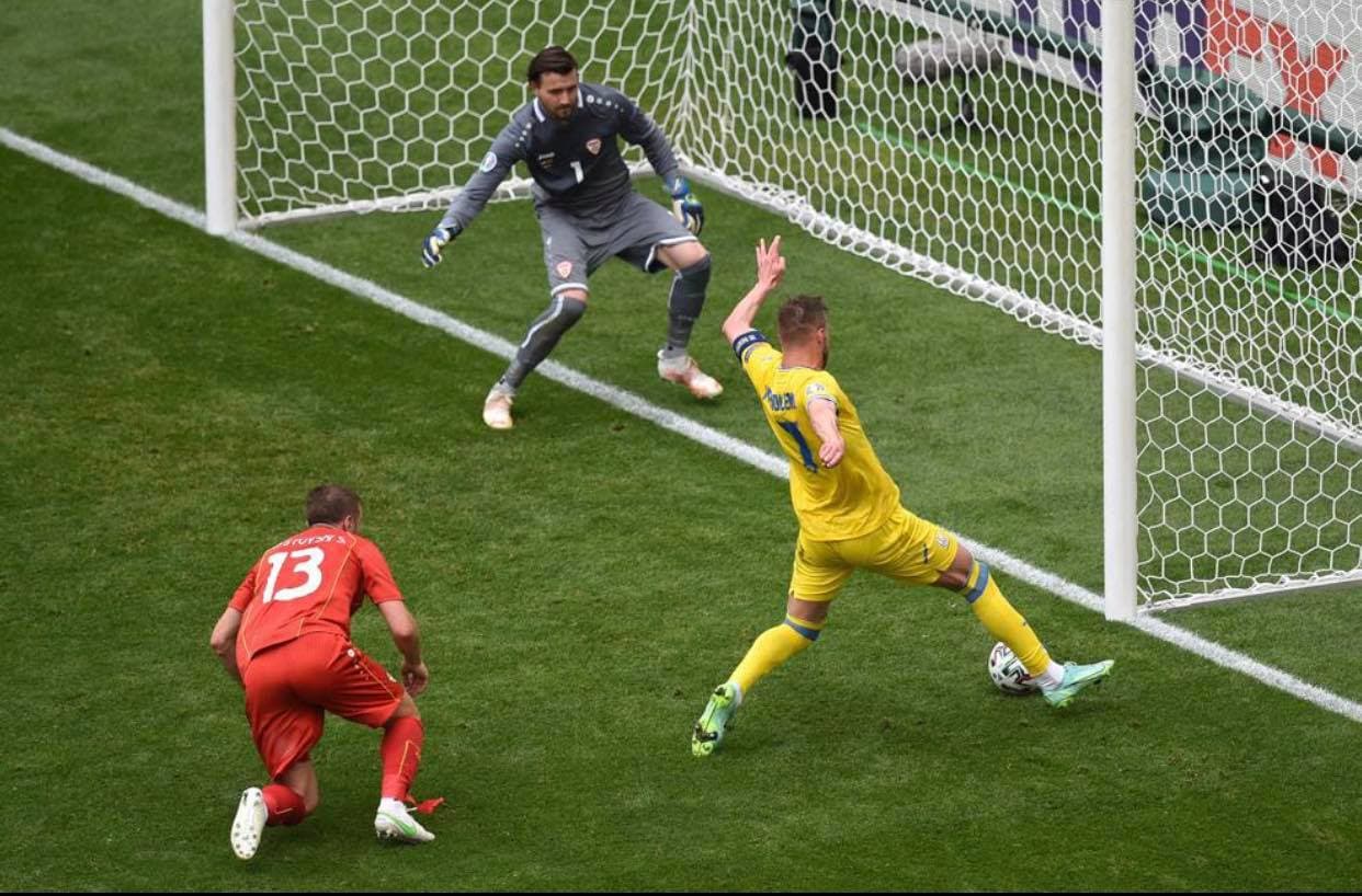 Ukraine thắng Bắc Macedonia: Nhen nhóm hy vọng
