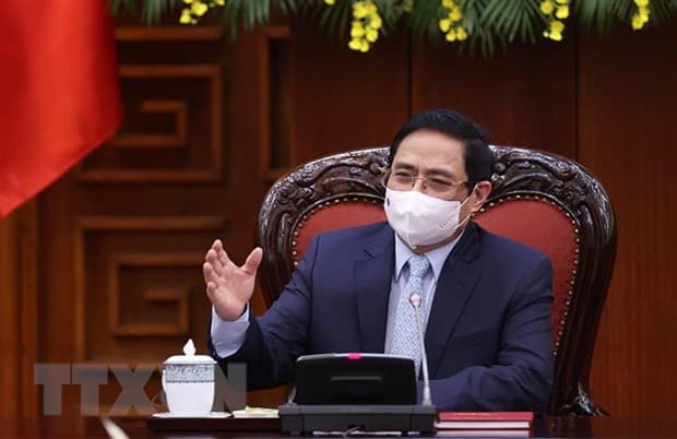 Thủ tướng Phạm Minh Chính: Việc chống dịch Covid-19 có chiều hướng tốt, cần tiếp tục phát huy thành quả