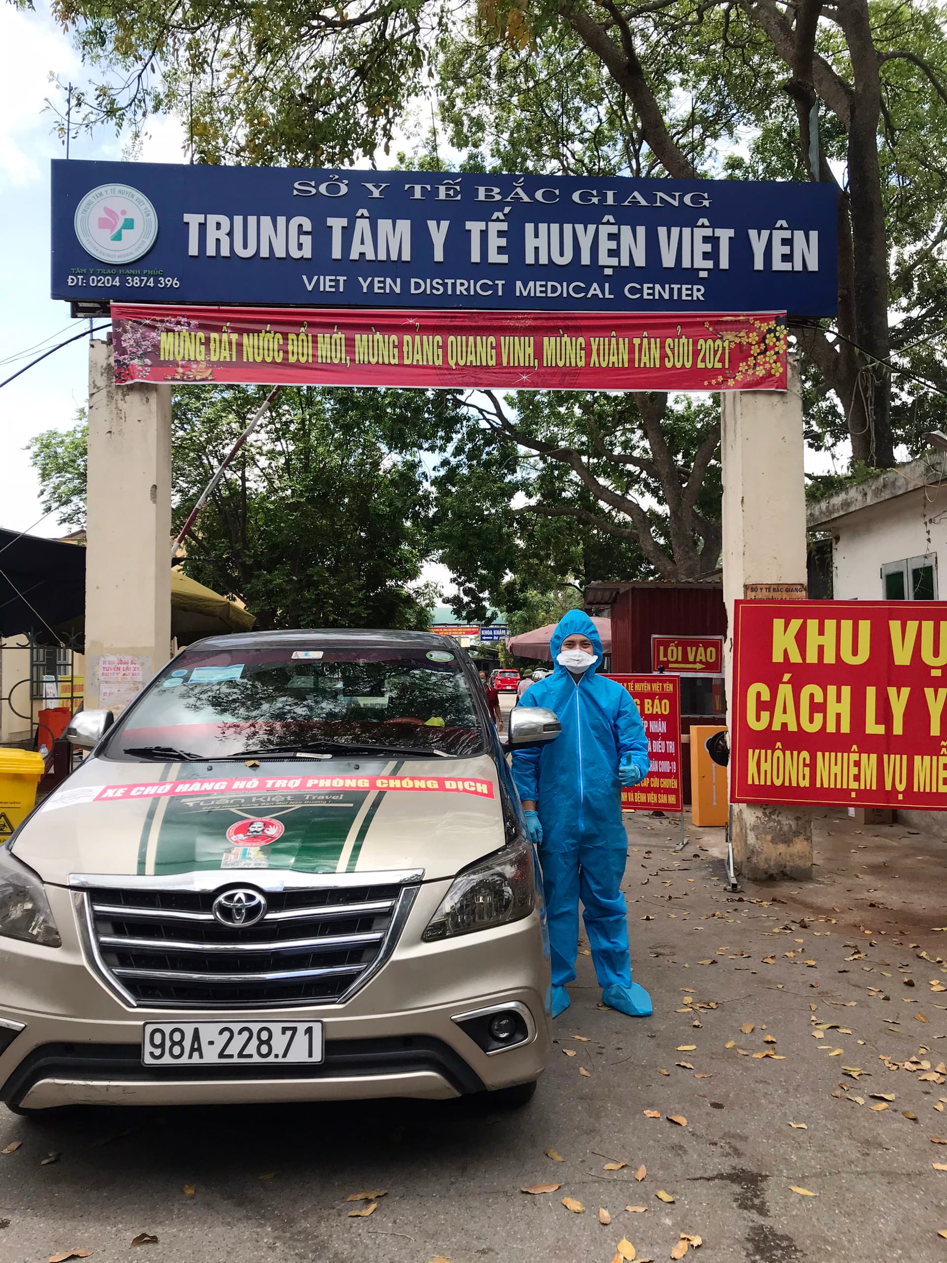 Cựu quân nhân đồng hành chống dịch