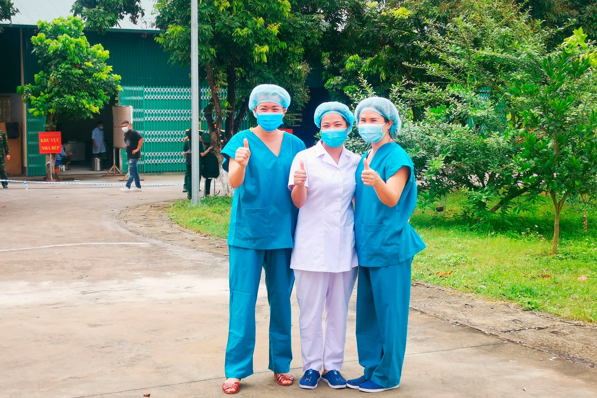 Bên trong Bệnh viện dã chiến truyền nhiễm số 2, Bộ Quốc phòng