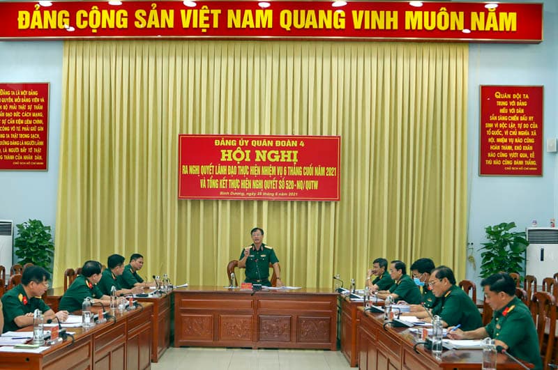 Tiếp tục nâng cao chất lượng xây dựng Quân đoàn 4 vững mạnh toàn diện, “mẫu mực, tiêu biểu”