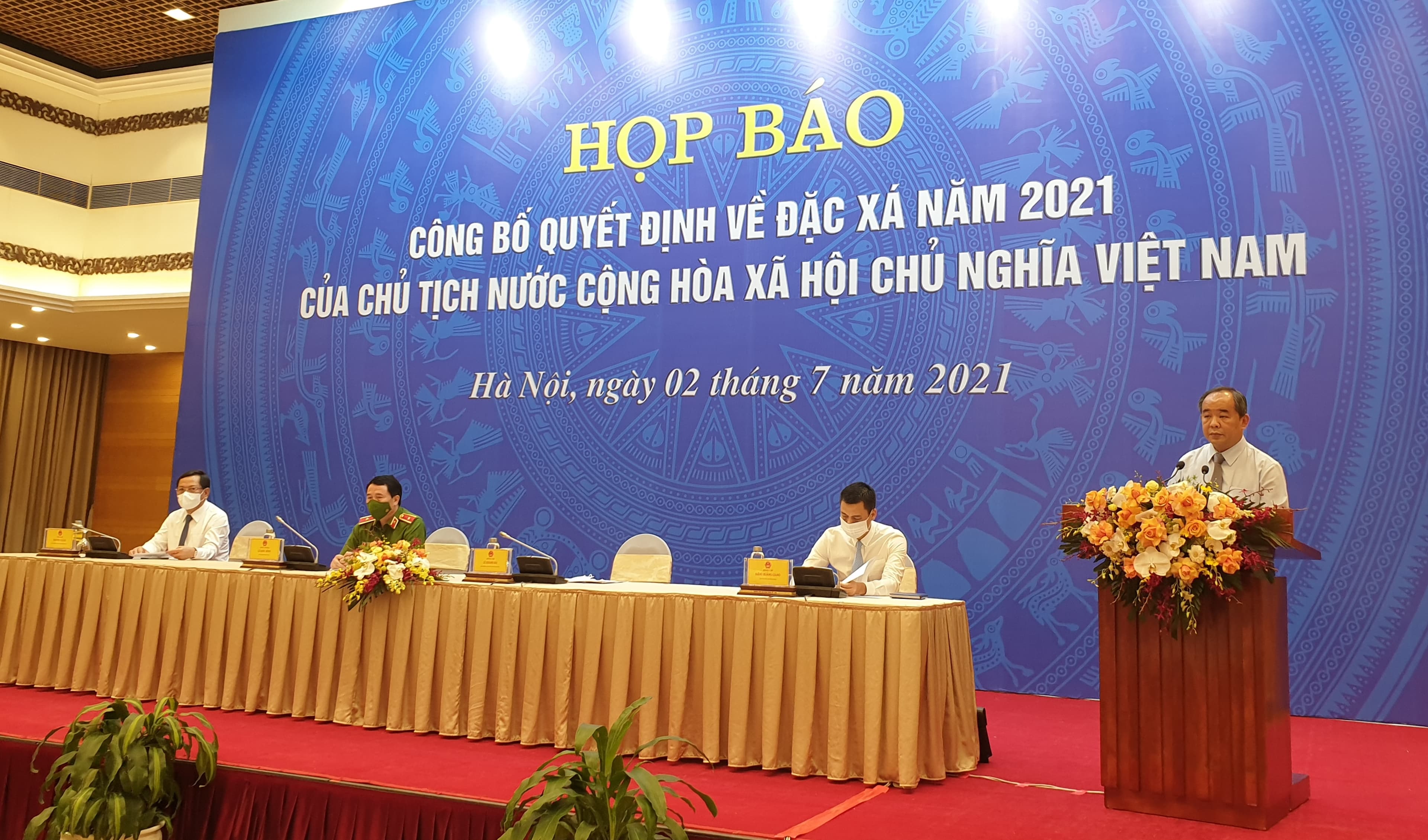 Công bố Quyết định về đặc xá năm 2021 của Chủ tịch nước