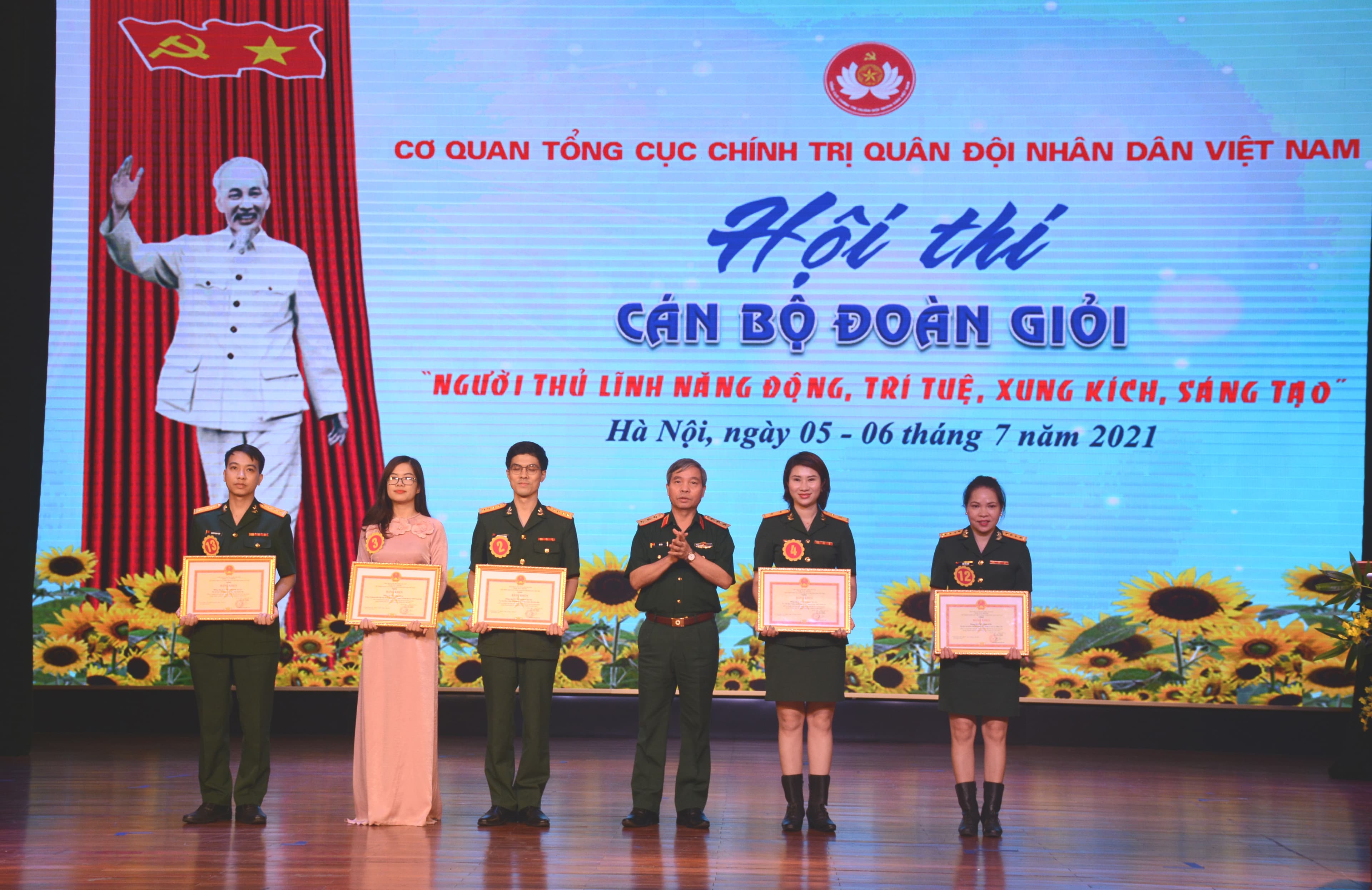 Hội thi cán bộ đoàn giỏi Cơ quan Tổng cục Chính trị năm 2021 thành công tốt đẹp