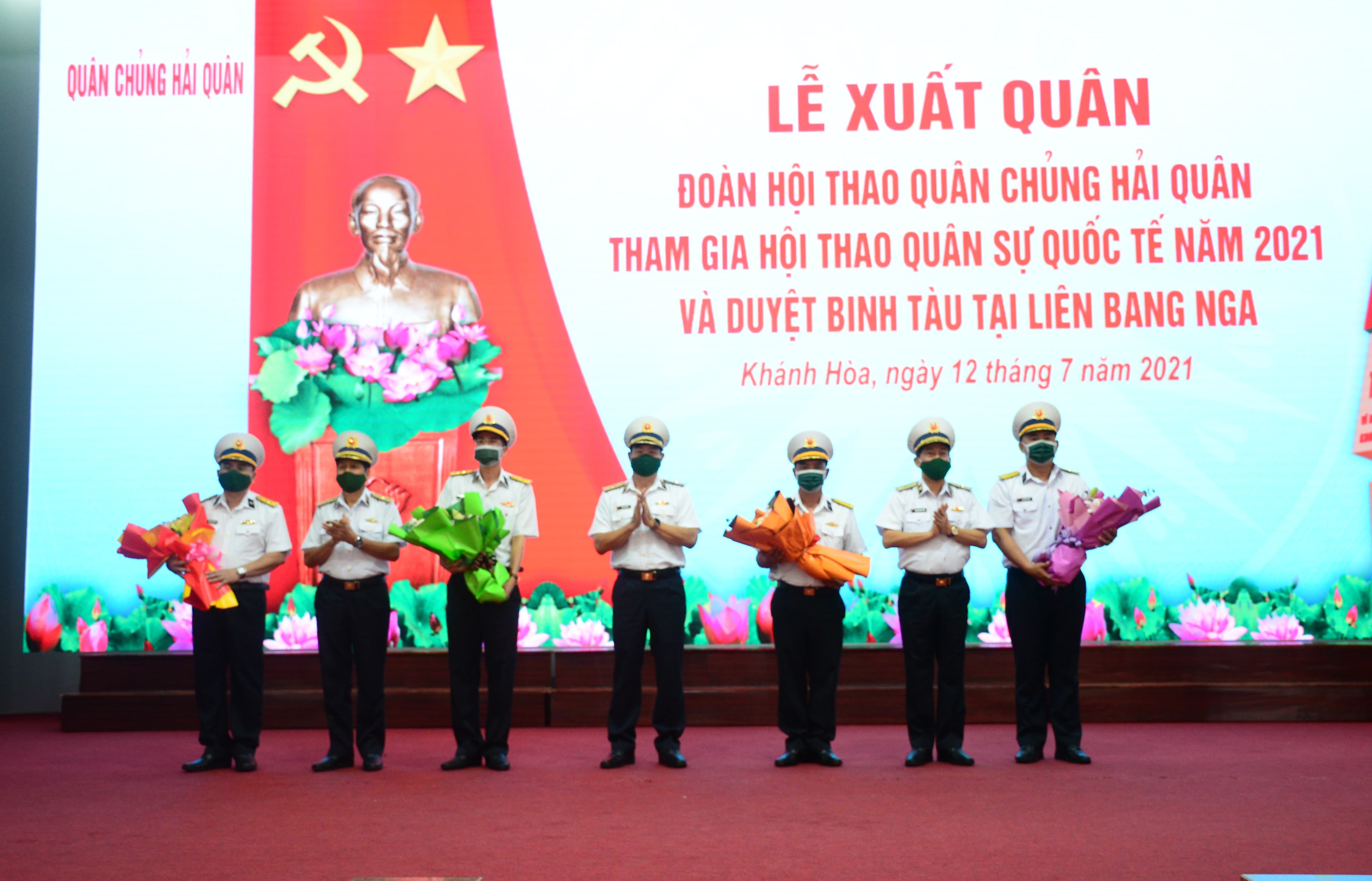 Đoàn Hải quân nhân dân Việt Nam xuất quân tham gia Army Games 2021