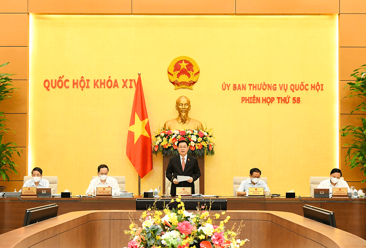 Khai mạc Phiên họp thứ 58 của Ủy ban Thường vụ Quốc hội