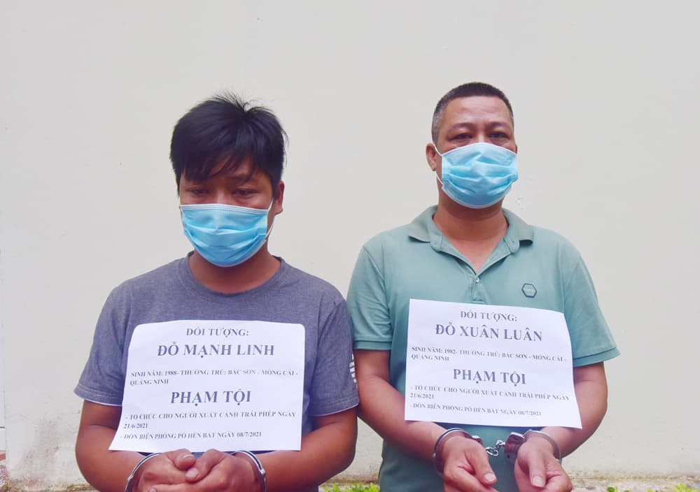 Hai đối tượng tổ chức xuất cảnh trái phép "sa lưới"