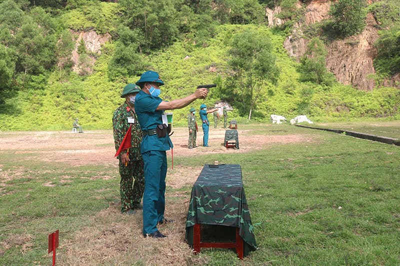 Bế mạc hội thi pháp luật về dân quân, tự vệ tỉnh Thanh Hóa