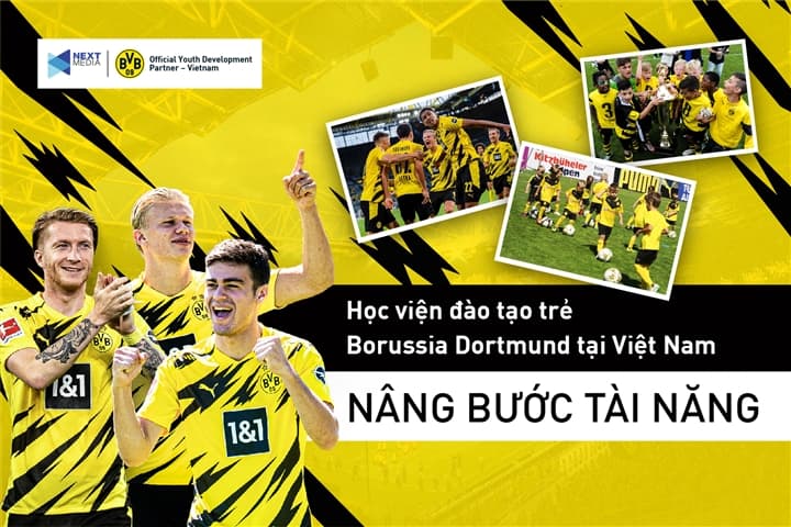 Dortmund phối hợp mở học viện bóng đá lớn nhất châu Á tại Việt Nam