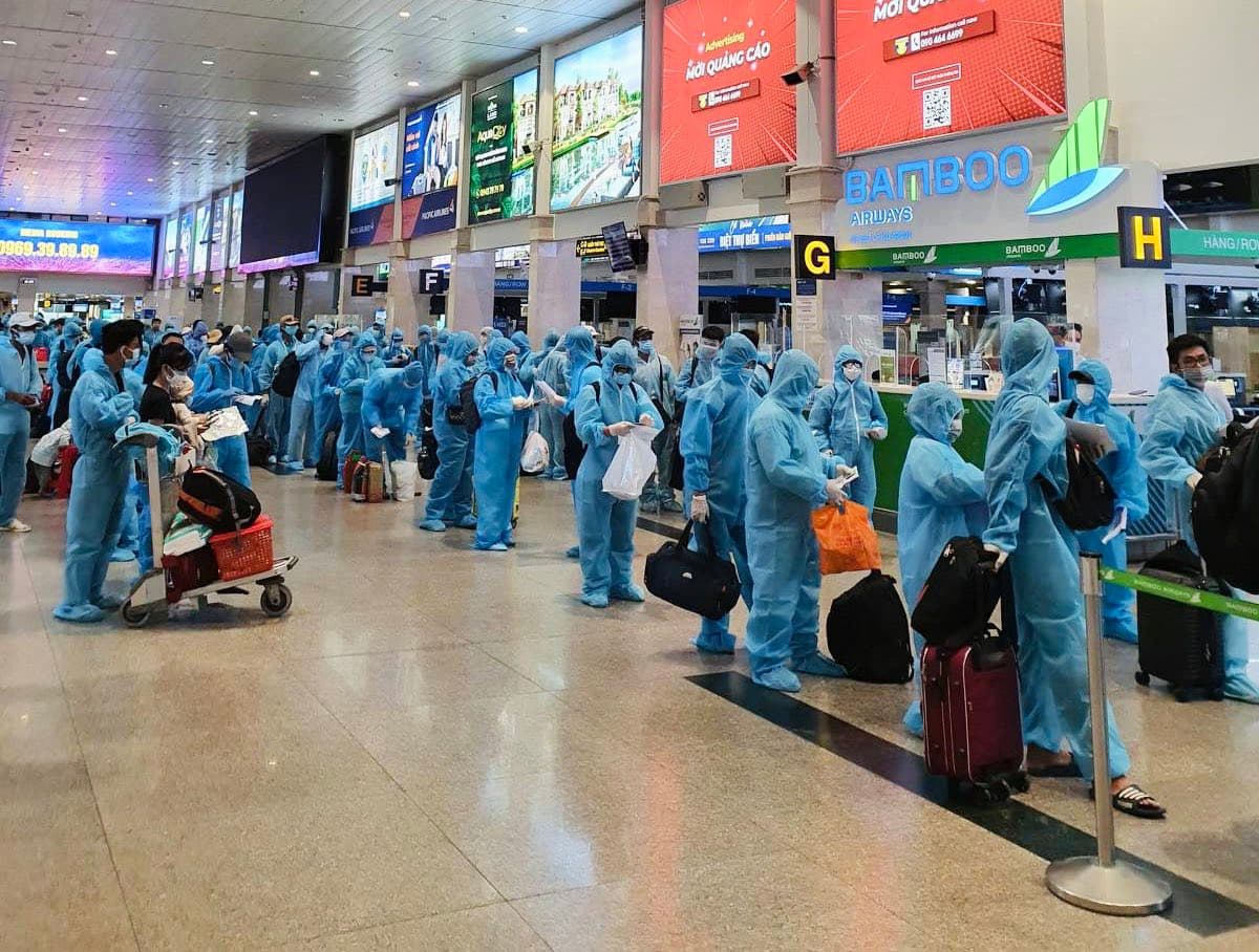 Bamboo Airways đưa người lao động Thanh Hóa từ TP Hồ Chí Minh về quê miễn phí