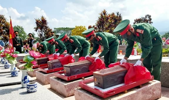Đồng chí Phạm Ngọc Tuyên khi hy sinh ở Trung đoàn 2, Sư đoàn 9, Quân đoàn 4