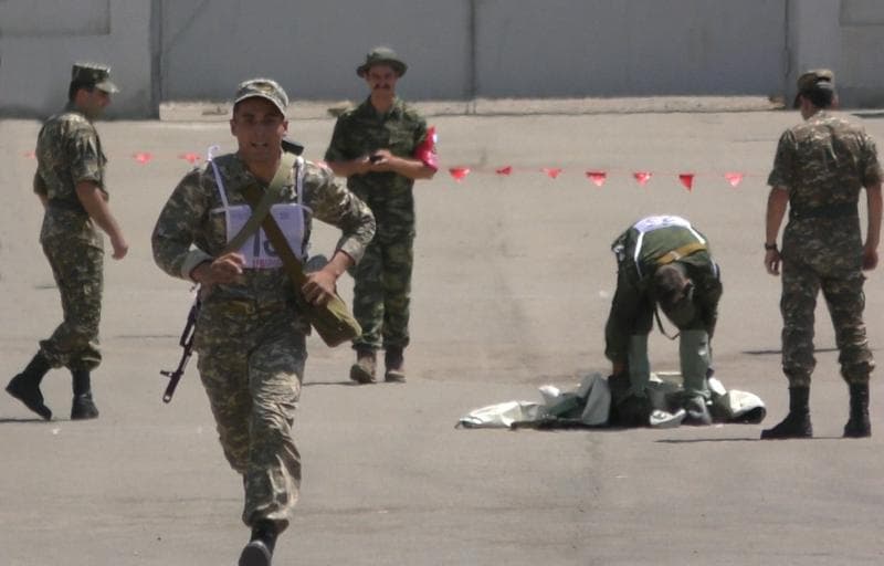 Kazakhstan khát khao chiến thắng trong nội dung “Chiến sĩ hoà bình”