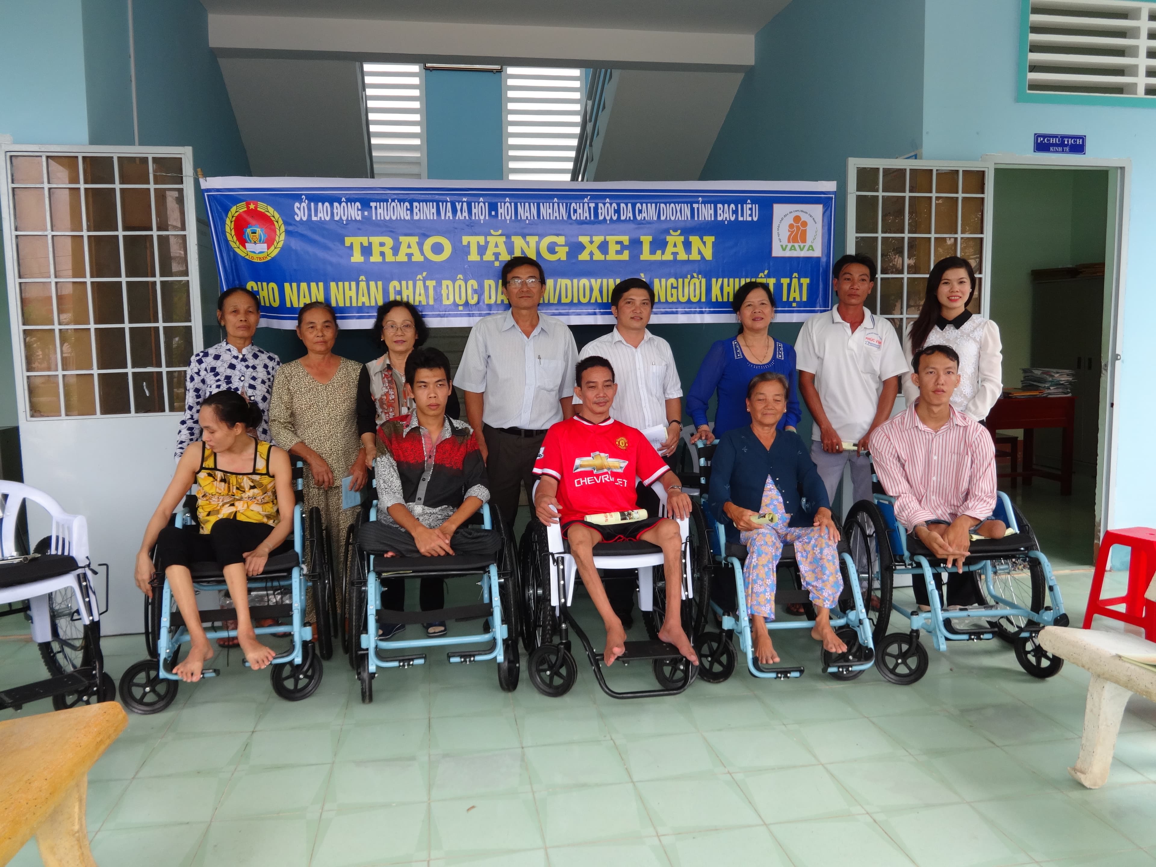 Quan tâm trợ giúp nạn nhân chất độc da cam phục hồi chức năng tại gia đình