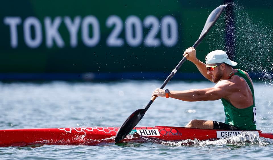 Vận động viên Hungary xác lập kỷ lục mới ở nội dung đua thuyền kayak 200m đơn nam