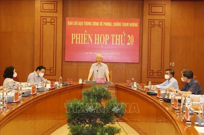 Cho ý kiến về bổ sung chức năng chỉ đạo phòng, chống tiêu cực