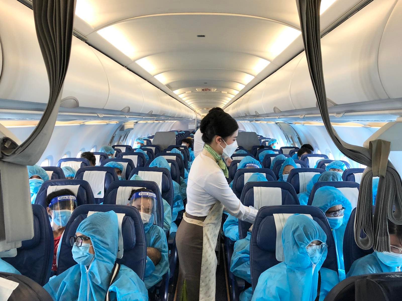 Bamboo Airways phối hợp đưa người dân Hà Tĩnh từ TP Hồ Chí Minh và các tỉnh miền Nam về quê