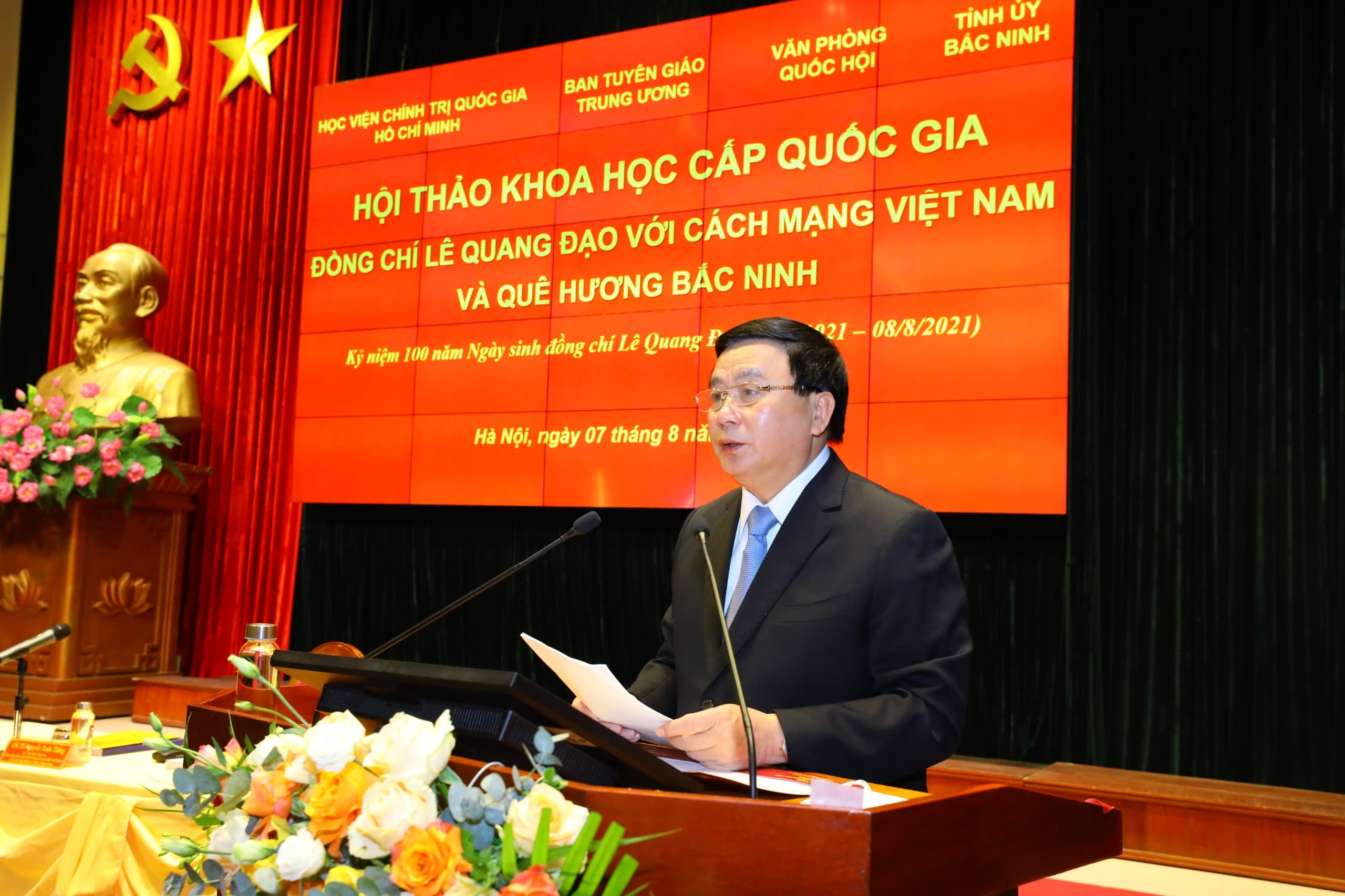 Hội thảo khoa học cấp quốc gia nhân 100 năm ngày sinh đồng chí Lê Quang Đạo