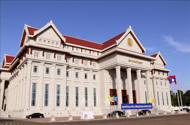 Nghiệm thu hoàn thành Nhà Quốc hội mới của Lào