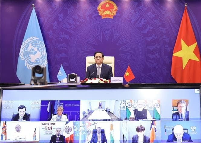 Thủ tướng Phạm Minh Chính: An ninh biển là vấn đề toàn cầu nên cần có giải pháp toàn cầu
