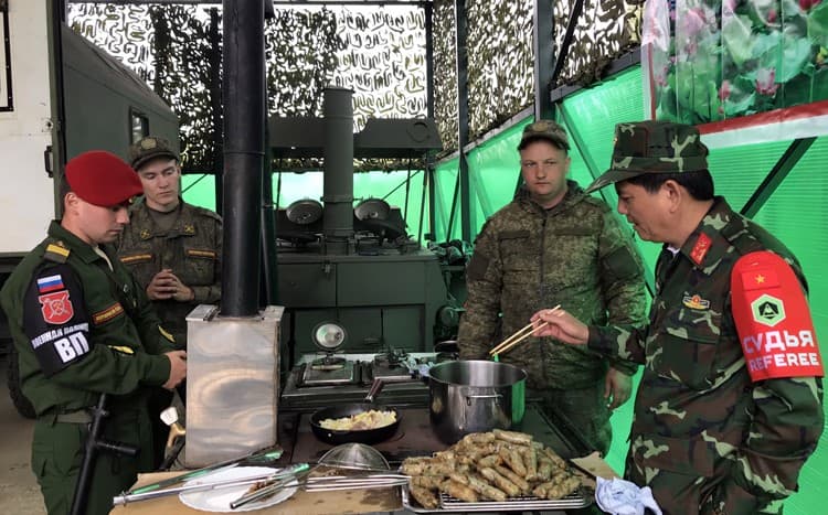 Nội dung “Bếp dã chiến” diễn ra như thế nào tại Army Games 2021