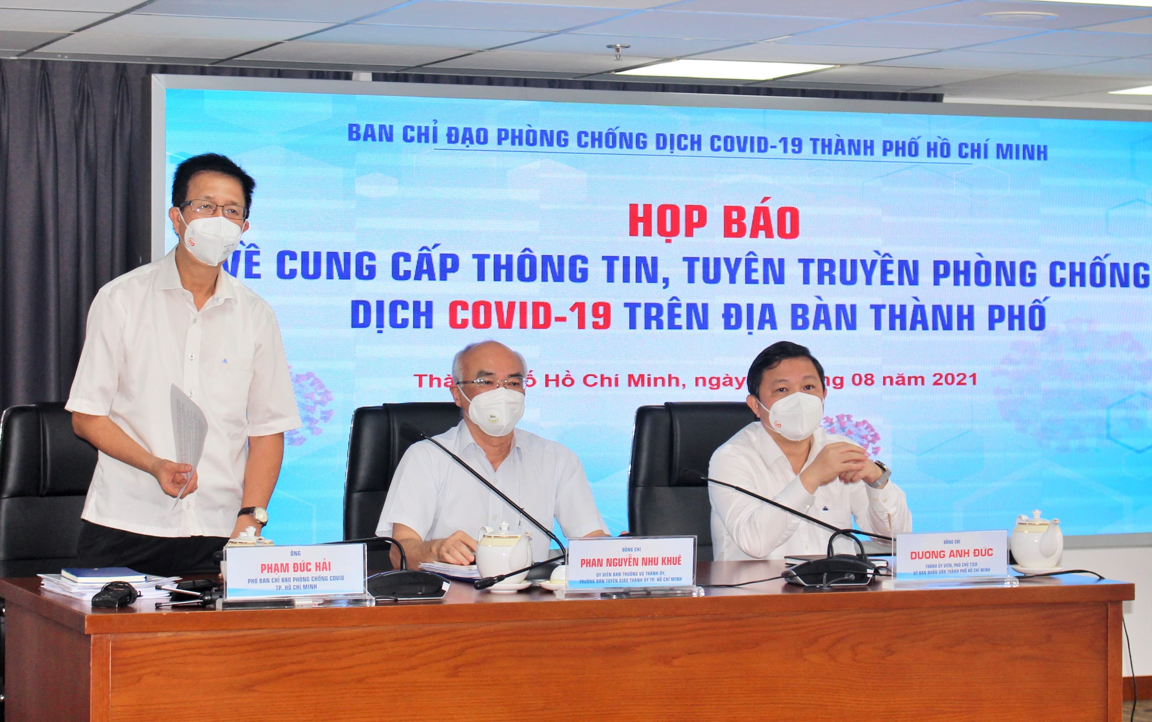 TP Hồ Chí Minh thực hiện 5 giải pháp mạnh để phòng, chống dịch từ ngày 23-8